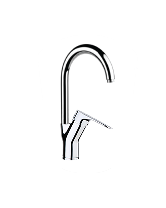 One hole sink mixer, side lever 4324