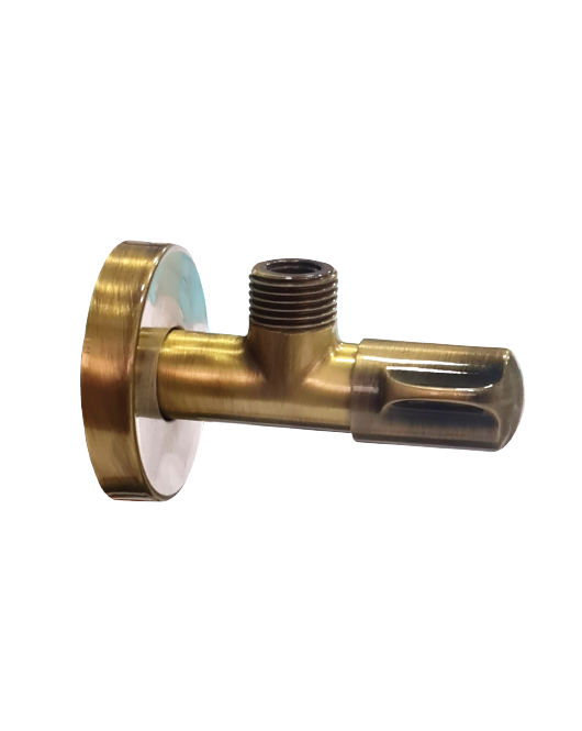 Angle valve bronze hand LINEA
