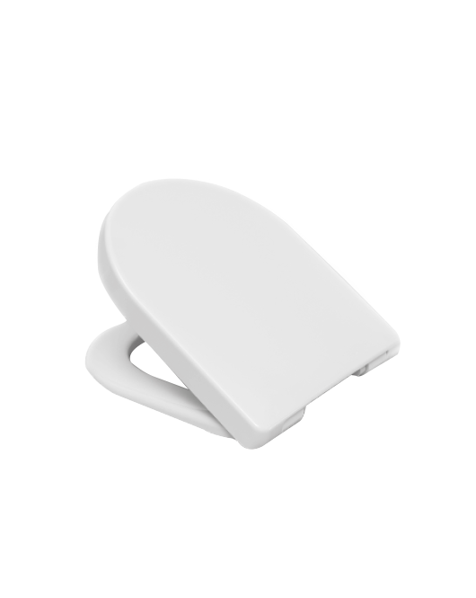 white soft close banoca seat cover