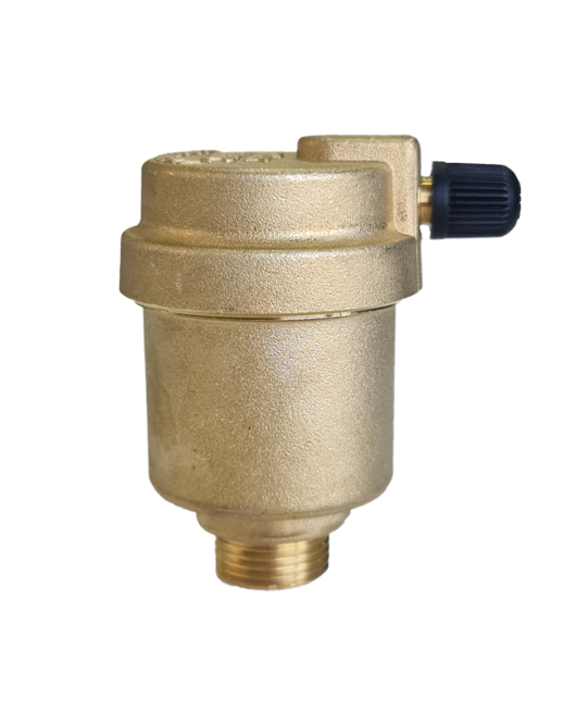 Automatic air vent with side discharging 1/2"