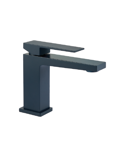 Black KUBE bowl basin mixer 