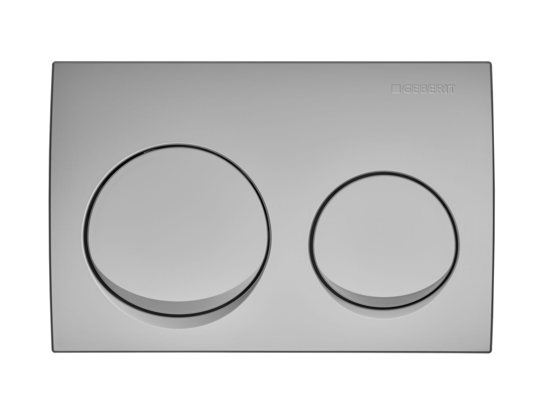 Circular Actuator plate Matt shrome 