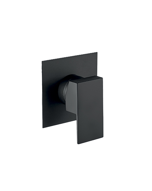  Built-in shower mixer KUBE 7515 black